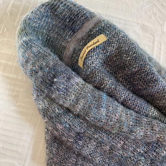 Journal Standard blue/grey shawl collar cardigan - Picture 6 of 11